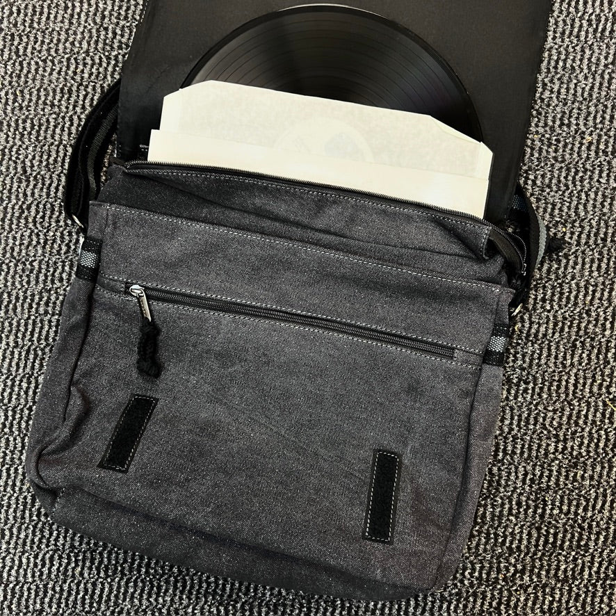 Record Player Retro Vintage Funky 70s 80s Classic Shoulder/Messenger Record Bag