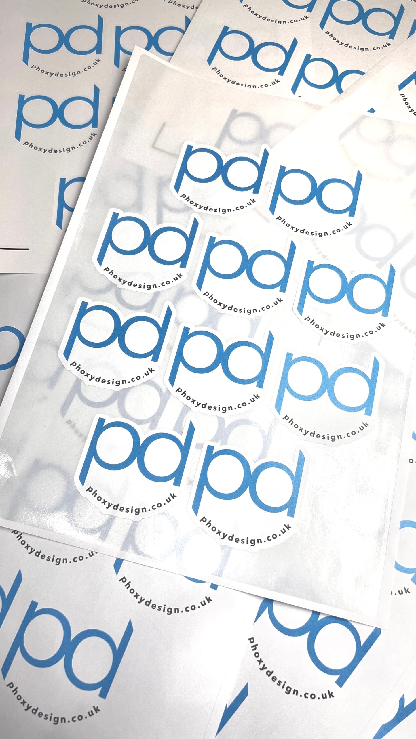 Custom Label Printing - Adhesive Backed - Full Colour plus Black & White Print