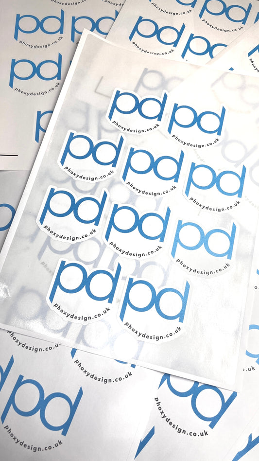 Custom Label Printing - Adhesive Backed - Full Colour plus Black & White Print