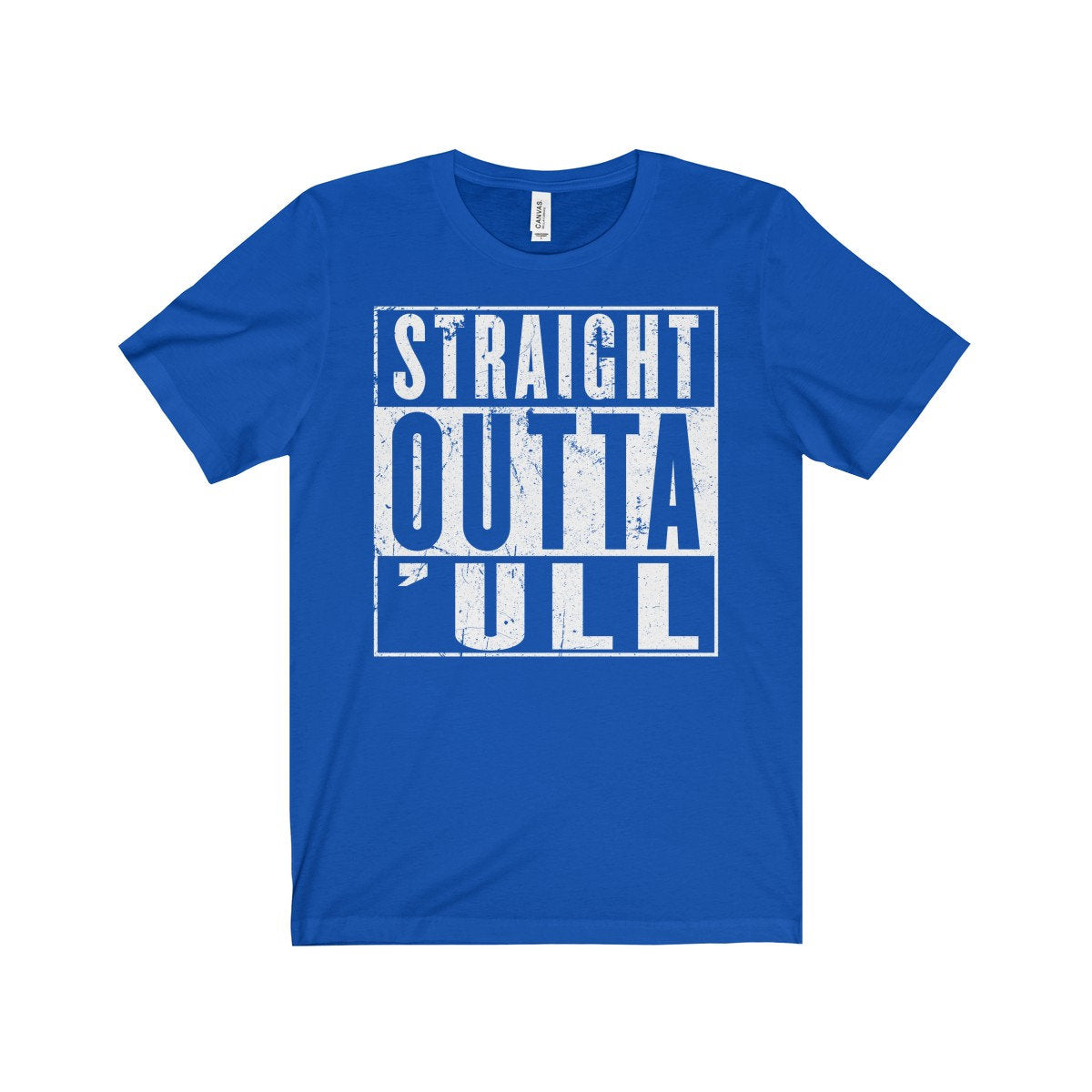 Funny Hull T-Shirt, Straight Outta &#39;ull (Hull) White Funny Compton NWA Style Unisex Jersey Short Sleeve Tee Shirt Top