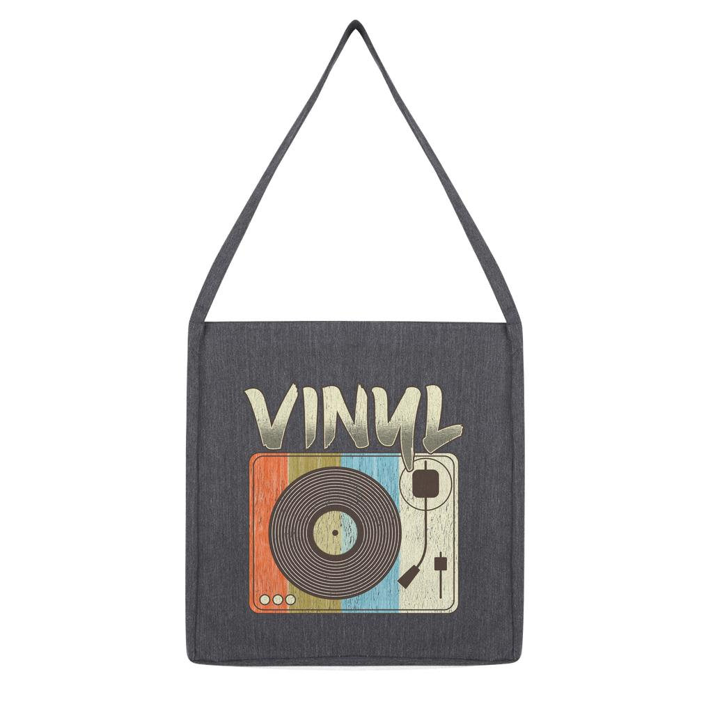 Record Player Retro Vintage Funky 70s 80s Classic Tote Bag