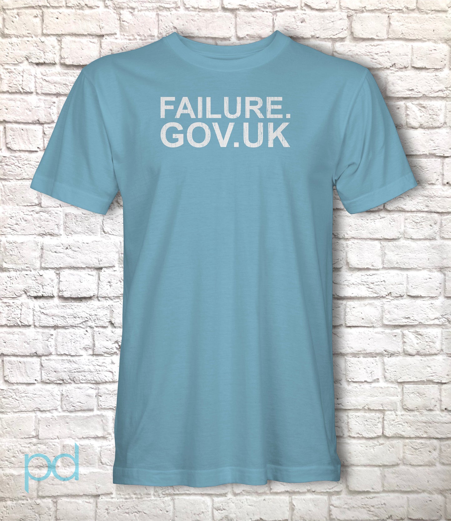 Anti-Government T-Shirt, Tory Failure Tee Shirt, Tories & Conservative Epic Fail failure.gov.uk, Unisex Short Sleeve Graphic Print Top