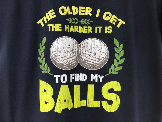 Funny Golf T-Shirt, Humorous Golfing Meme for the Older Gentleman Golfer Tee Shirt T Top